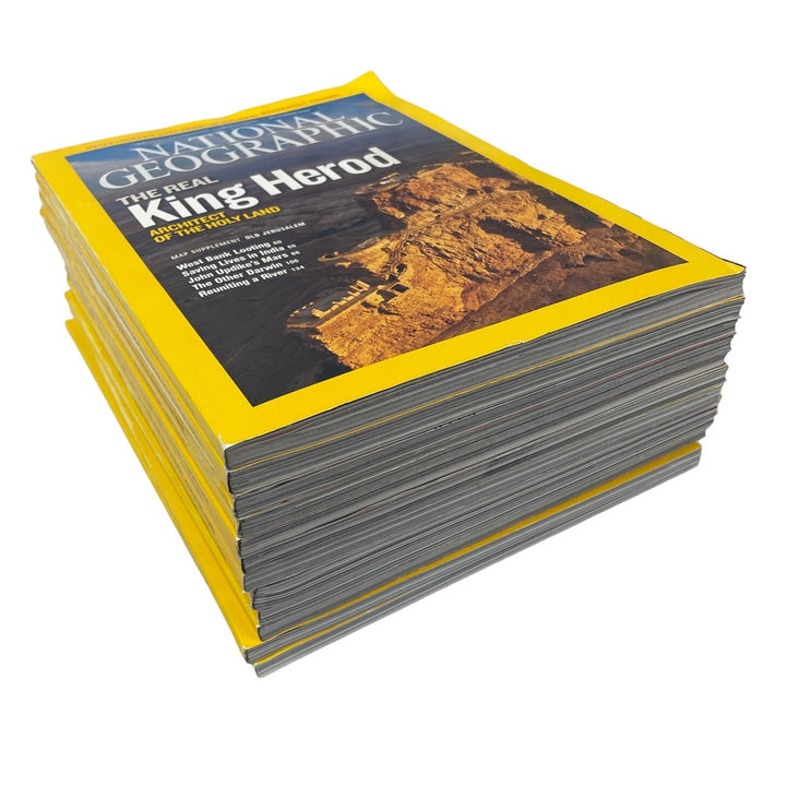 2008 National Geographic Magazine FULL Year 12 Issues W Maps Supplements