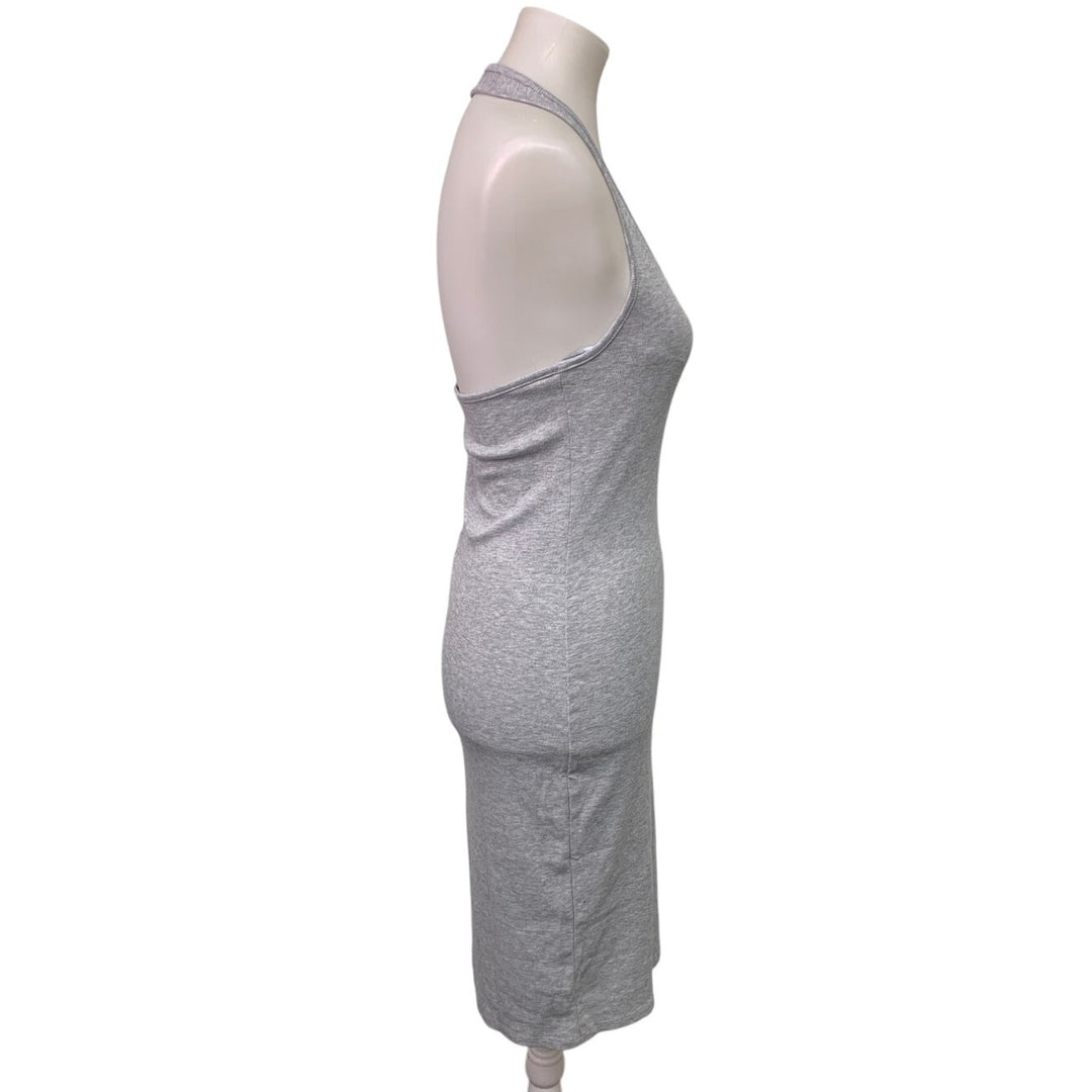 New Ambiance Womens Small Stretchy Body Con Cotton Rayon Backless Dress