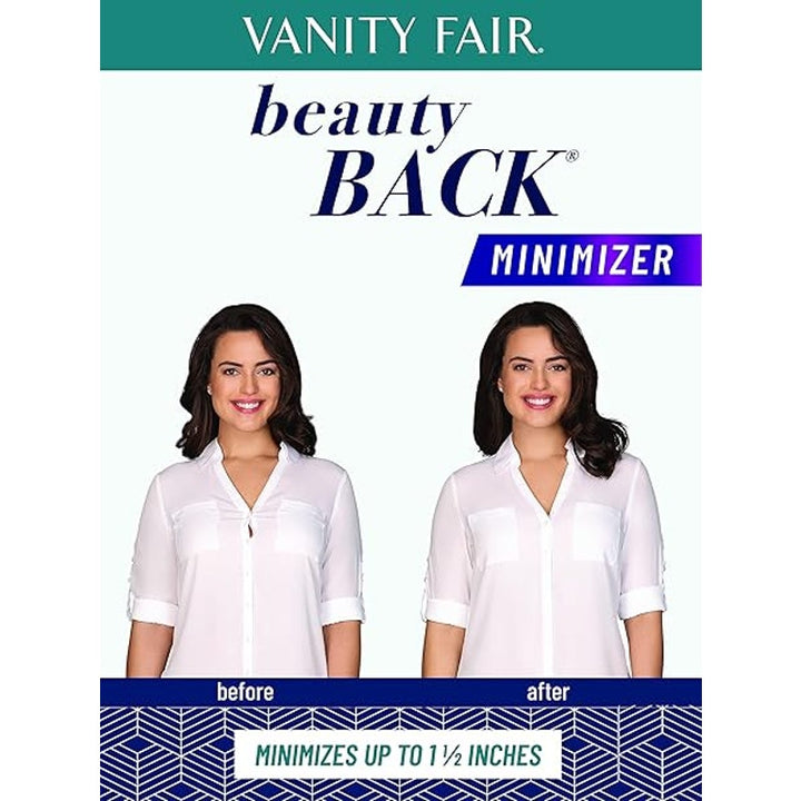 New Vanity Fair Womens 40D Tan Beauty Back Smoothing Minimizer Underwire Bra