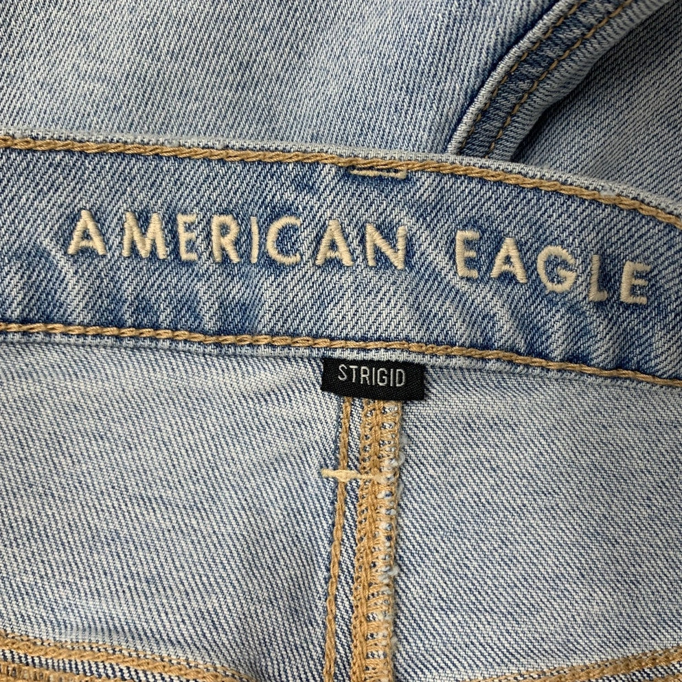 New American Eagle Womens Size 20 Highest Rise Ex Boyfriend Denim Jean Shorts