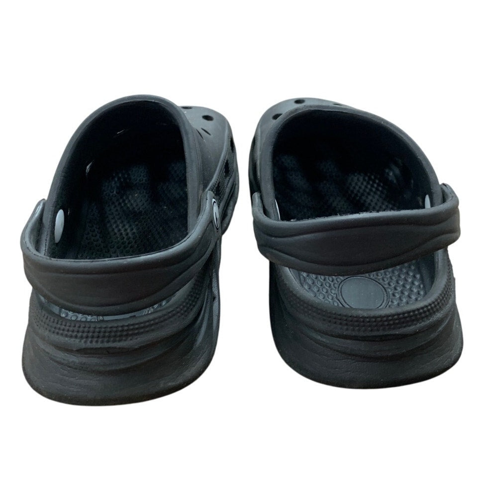Little Boys Size 11 Black Clogs Breathable Slip On Sandal Water Shoes