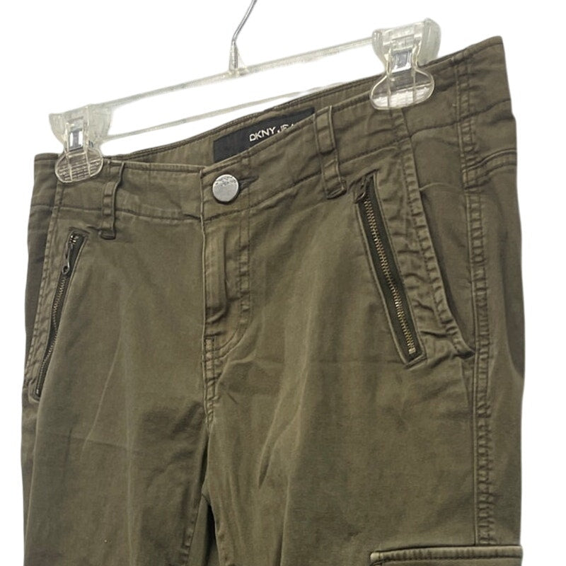 DKNY Womens Size 2 Cotton Spandex Ankle Zip Denim Jeans w Pockets