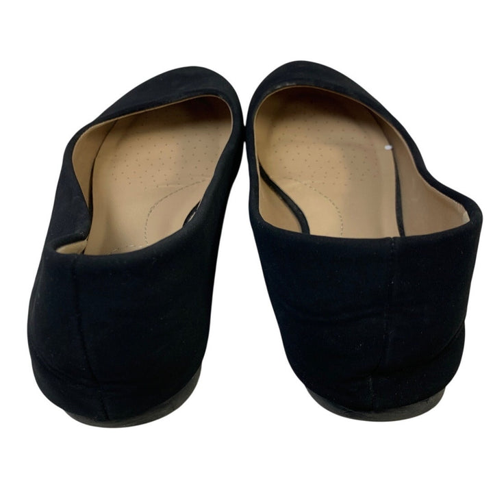 Dream Pairs Womens Size 9 Black Ballet Flats Closed Round Toe Slide On Shoes
