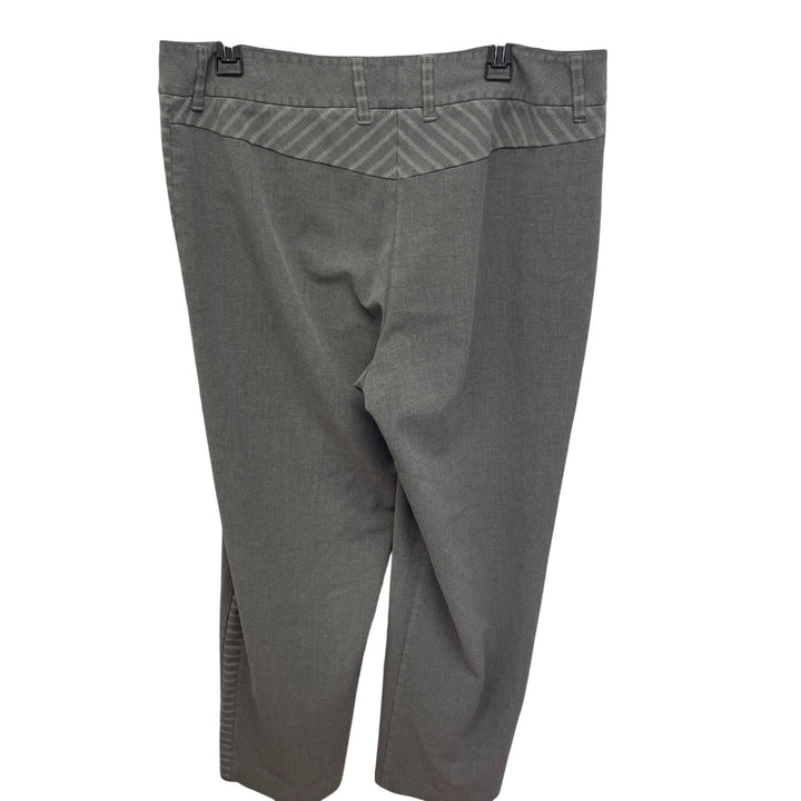 Liz Claiborne Womens Size 16 Audra Stain Resistant Striped Side Career Pants