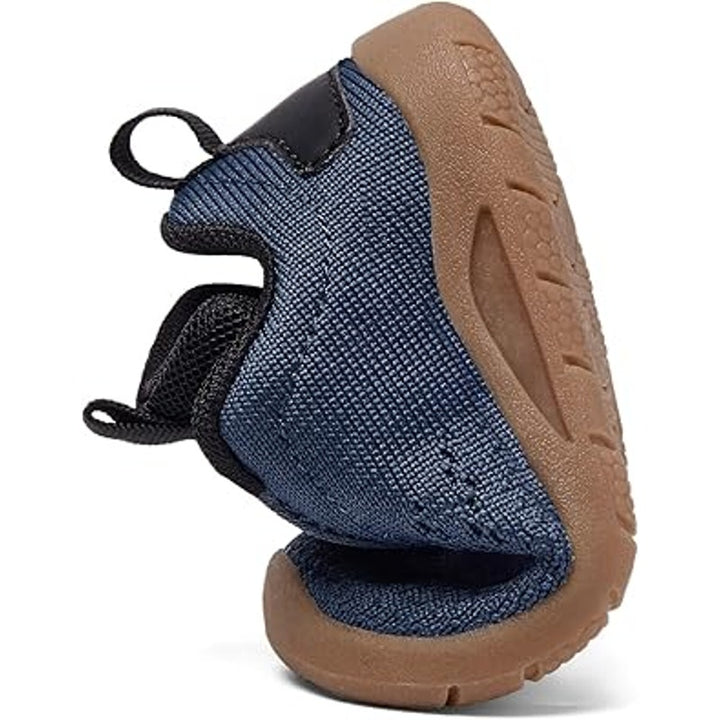 Morendl Toddler Boys Size 8 Blue Slide On Non-Slip Breathable Walking Shoes