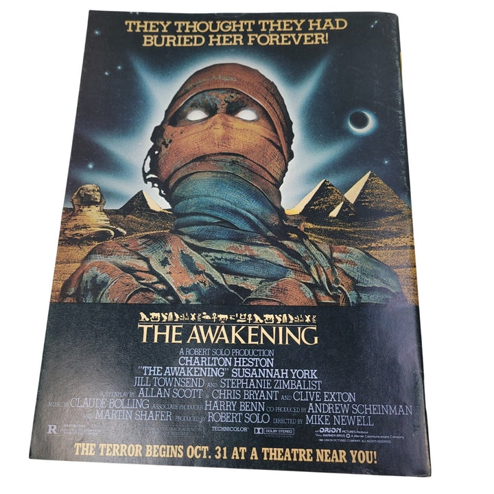 Vintage November 1980 Starlog Magazine of the Future 
