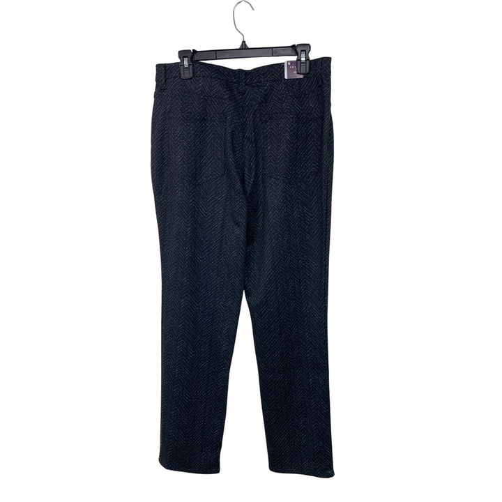 New Gloria Vanderbilt Womens Size 14 Amanda High Rise Tapered Leg Ponte Pants