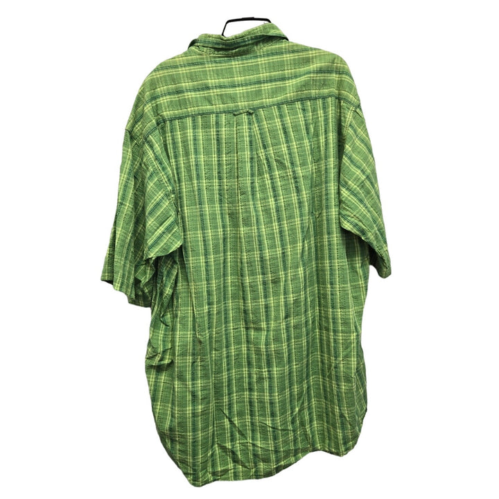 Field N Forest Mens 2XLT Plaid Short Sleeve Button Down Shirt w Front Pocket
