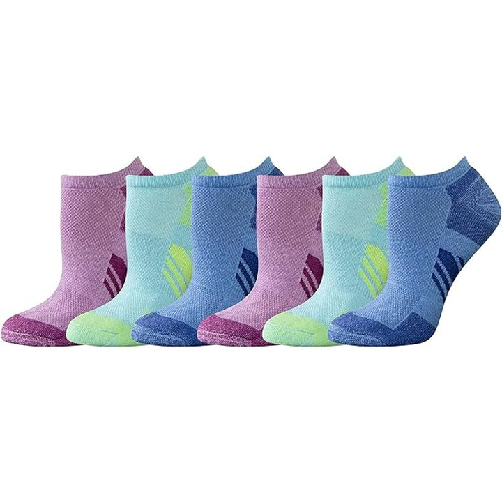 New 6 Pack Amazon Essentials Womens Size 8-12 Breathable Athletic No Show Socks