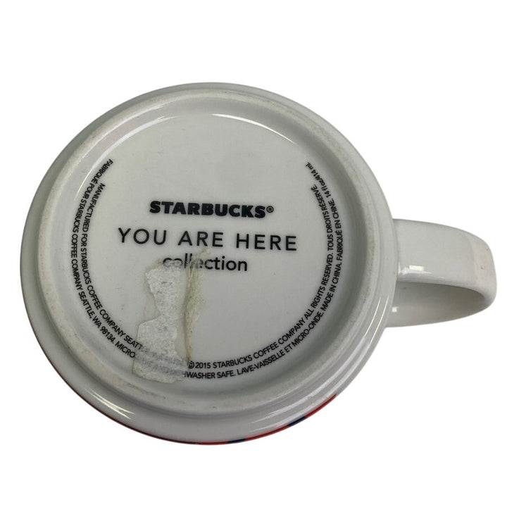 2015 New Starbucks You Are Here Collection Kansas City 14oz Ceramic Coffee Mug