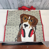Lot of 6+ Reusable Dog Fruit Animal St Louis Cityscape Handle Shopping Tote Bags