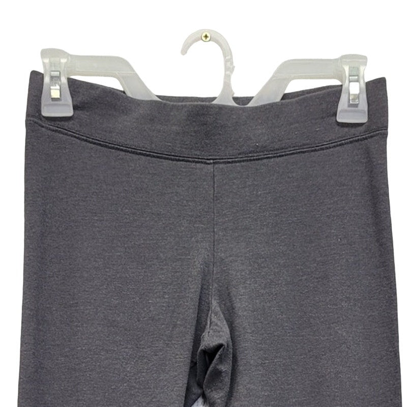 Aeropostale Womens Medium Gray Cotton Blend Stretch Waist Leggings