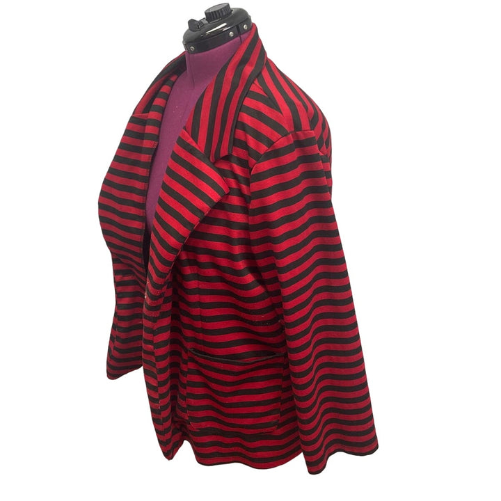 Jamie Nicole Collection Womens Plus Size 3X Long Sleeve Cotton Blend Blazer