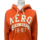 Aeropostale Mens Small Long Sleeve Cotton Blend Sweatshirt Hoodie Pockets