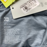 New All In Motion Girls XS (4/5) Elastic Waist Shorts Althletic Hoodie 2PC Set
