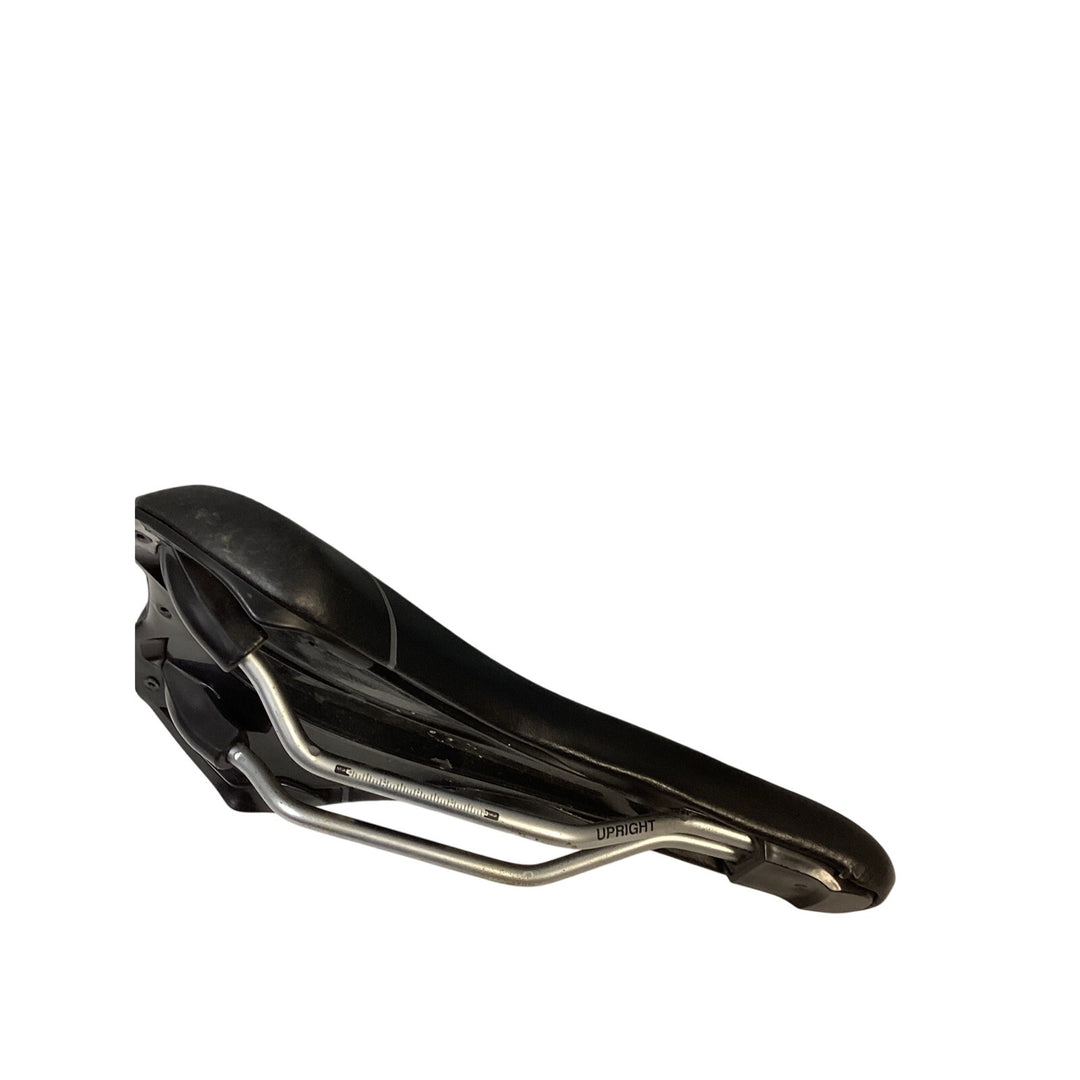 Giant Connect Womens Black Detachable Comfort Bike Saddle Seat Dual Metal Rail