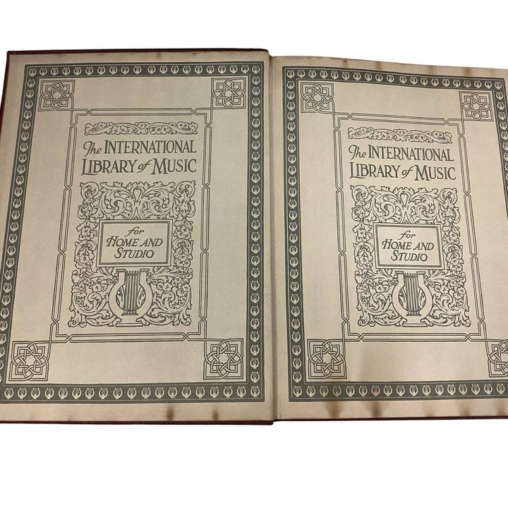 Vintage 1956 International Library of Music Piano Vol 8 Pianoforte Compositions