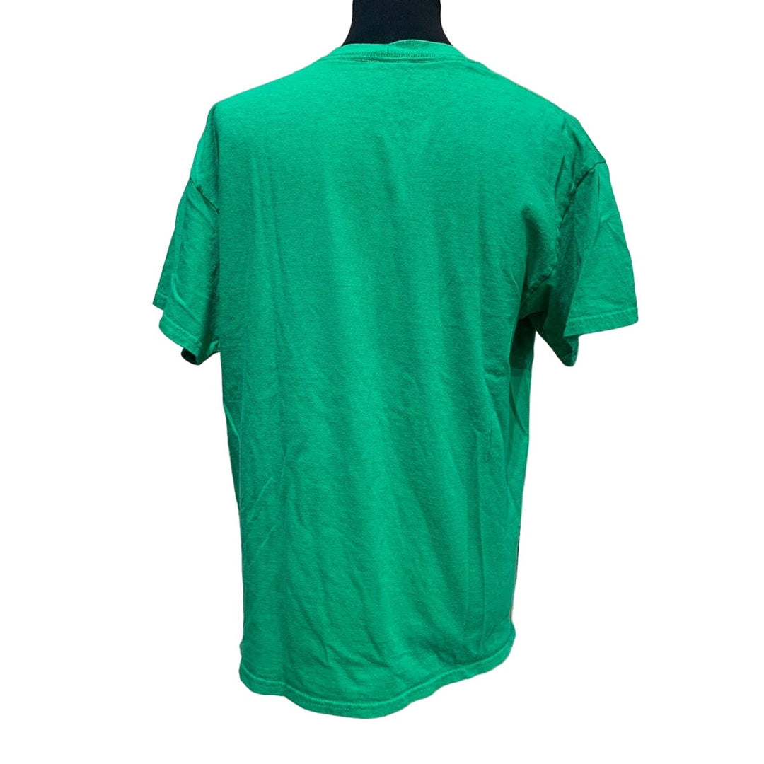 Harry Potter Large Hogwarts Slytherin Seeker Quidditch Short Sleeve Cotton Tee