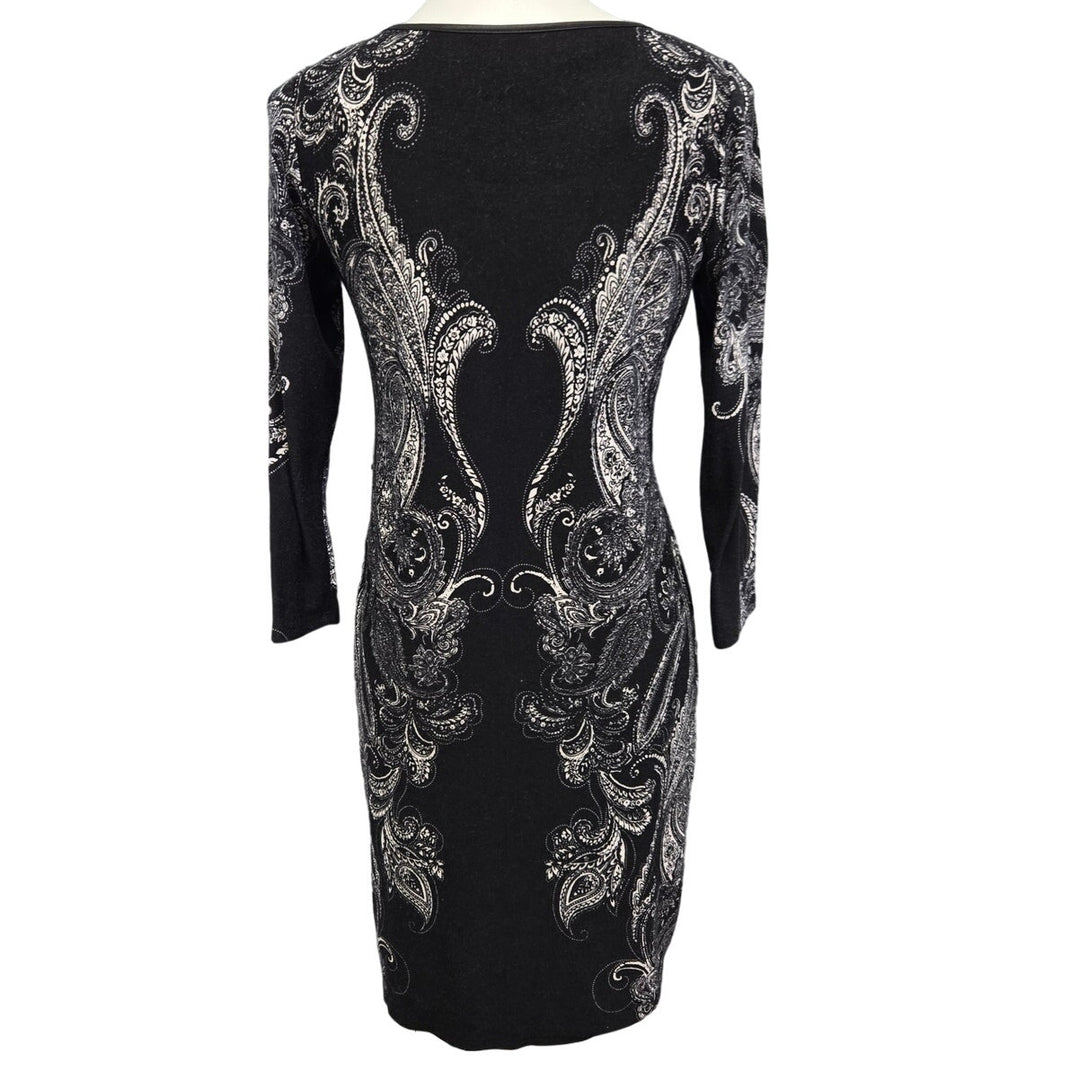 Tiana B Womens Size 4 Long Sleeve Polyester Spandex Stretch Bodycon Dress