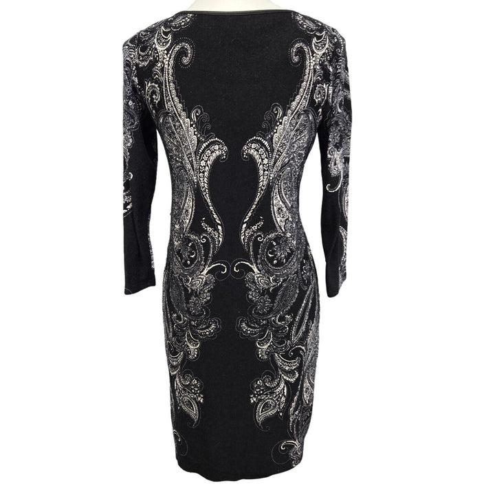 Tiana B Womens Size 4 Long Sleeve Polyester Spandex Stretch Bodycon Dress