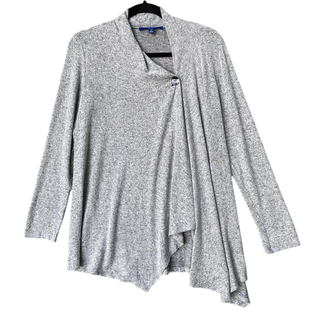 NWT New Apt. 9 Womens Small Heathered Single Button Long Sleeve Cardigan Sweater