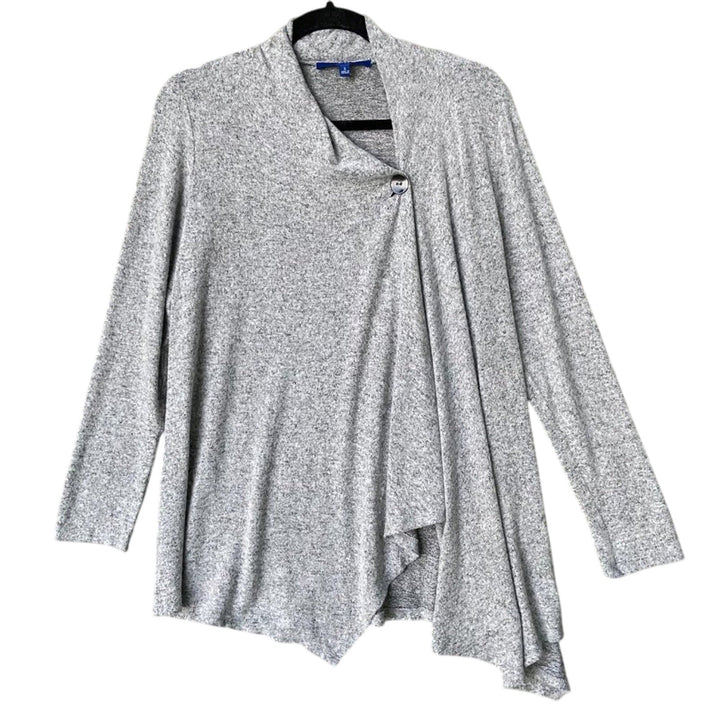 NWT New Apt. 9 Womens Small Heathered Single Button Long Sleeve Cardigan Sweater