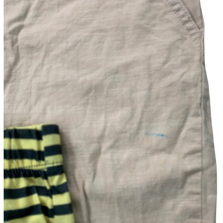 Lot of 3 New Cat &amp; Jack All in Motion Boys Large (10/12) Striped Khaki Shorts