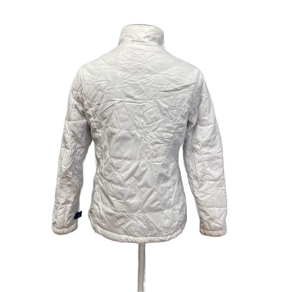 Free Country Womens Small Faux Fur Lined Zip Polyester Fill Nylon Puffer Jacket