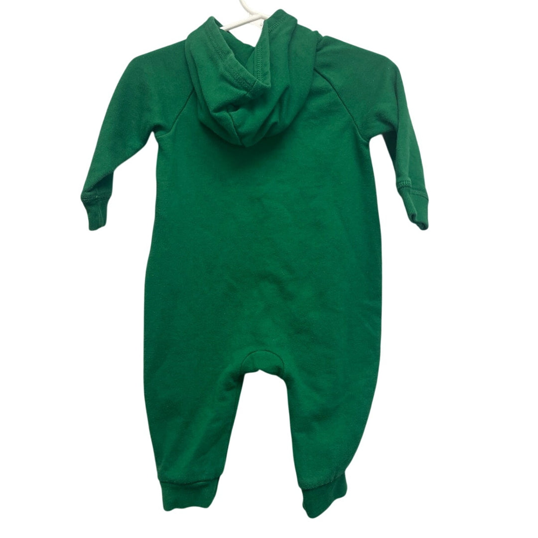 Baby Gap 6-12 Months Zip Front Sweatshirt Hoodie One Piece Sleeper