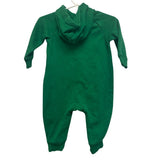 Baby Gap 6-12 Months Zip Front Sweatshirt Hoodie One Piece Sleeper