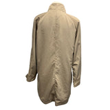 Alanni Womens Medium Lined Long Sleeve Button Down Trench Lightweight Jacket