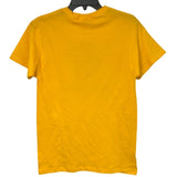 Upcycled Hand Printed Womens Small Rainbow Equality Short Sleeve Tee Shirt