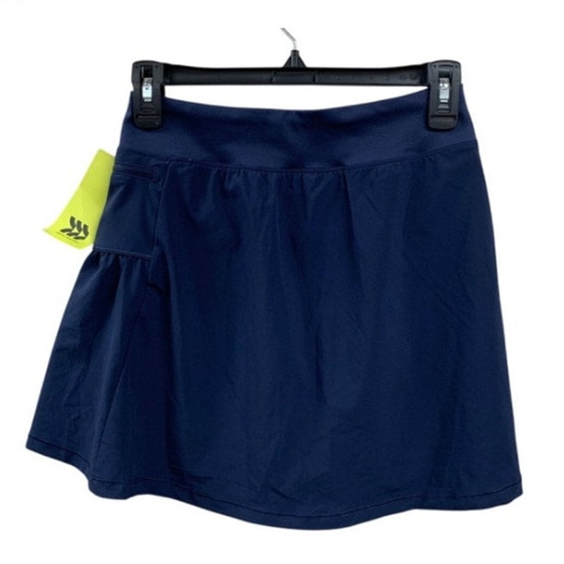 2 New All In Motion Girls Large 10/12 Athletic Comfort Waistband Knit Skorts
