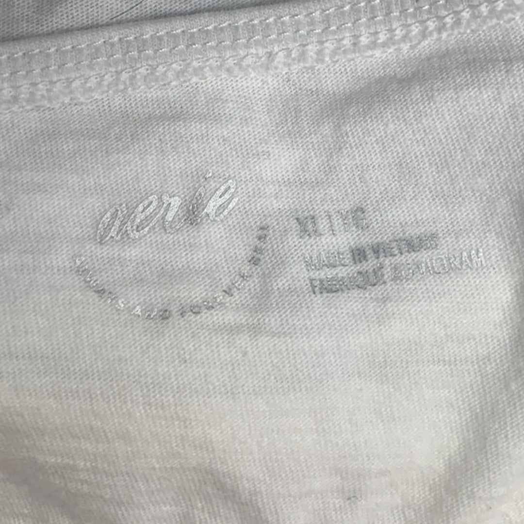 New Aerie Womens XL PolyCotton Spaghetti Strap Handkerchief Hem Tank Top
