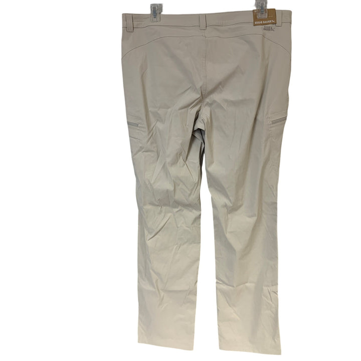 New Eddie Bauer Womens Pumice Khaki UPF 50+ Outdoor Guide Mid Rise Cargo Pants