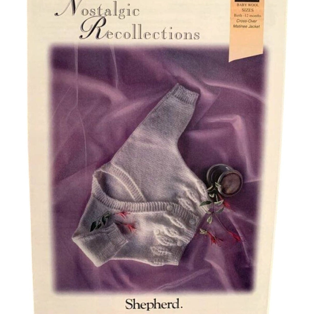 New Shepherd 2057 Nostalgic Recollections Matinee Jacket Knitting Pattern+