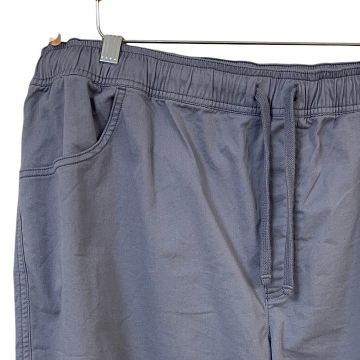 New Eddie Bauer Womens Purple Haze Stretch Cotton Washed Drawstring Shorts