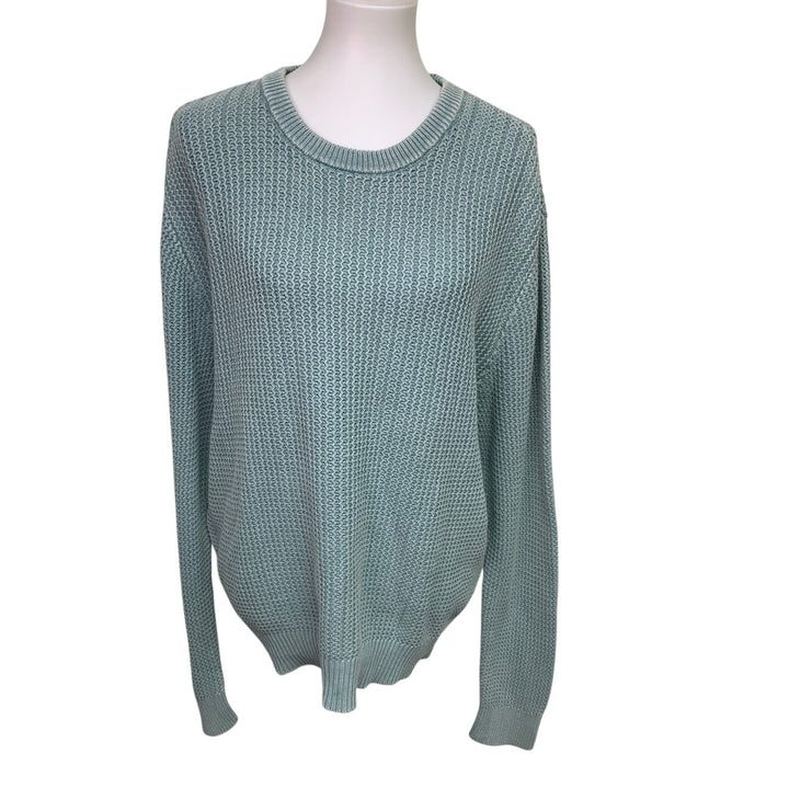 New American Eagle Womens Large Crew Neck Long Sleeve Knit Sweater