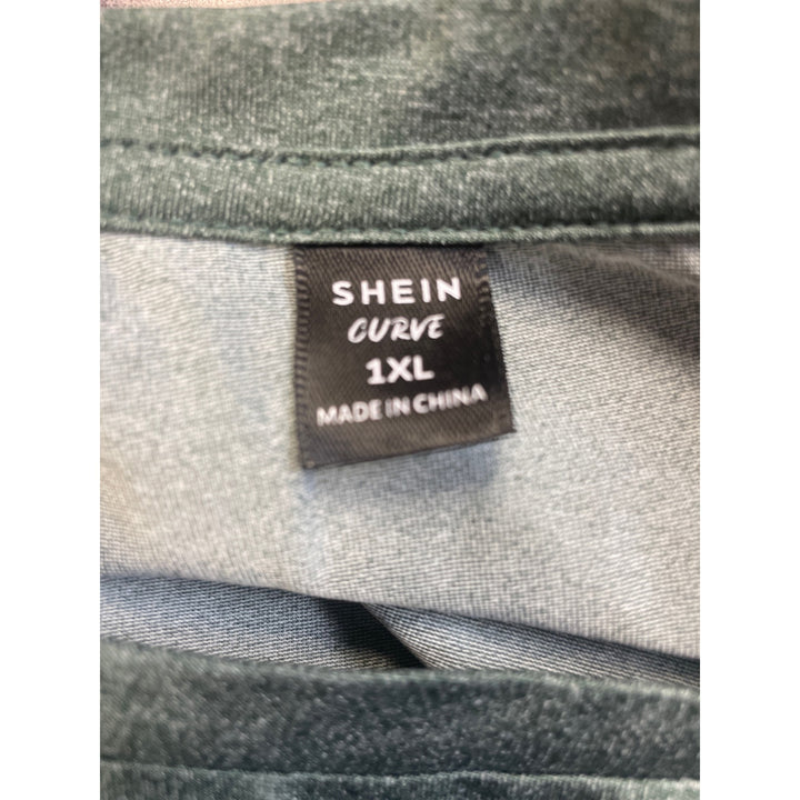 Shein Womens 1X Dog Mom Short Sleeve Polyester Blend Crew Neck Tee Shirt