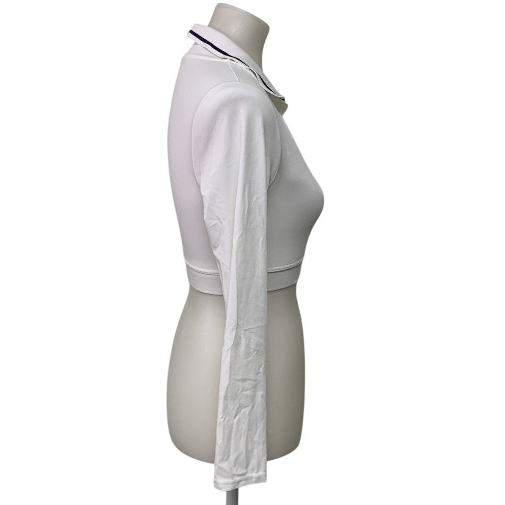 New Offline by Aerie Womens Medium Long Sleeve V Neck Collared Athletic Shirt