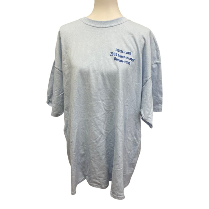 Biggest Loser Mens 2X IDX St Louis 2009 Competition 100% Cotton Short Sleeve Tee