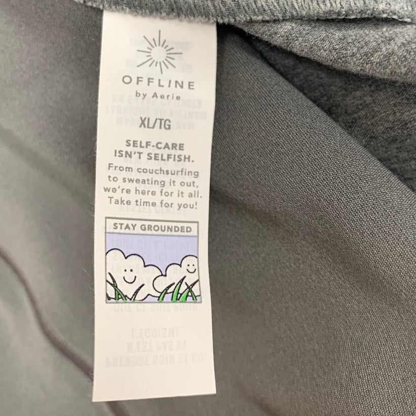 New Offline Aerie Womens XL OG Sunlight Strapless Ruched Bodysuit Mini Dress