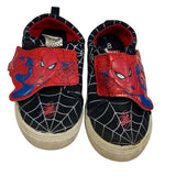 Spiderman Cat & Jack Boys 7/8 Tennis Athletic Hook & Loop Shoes Dino Slippers