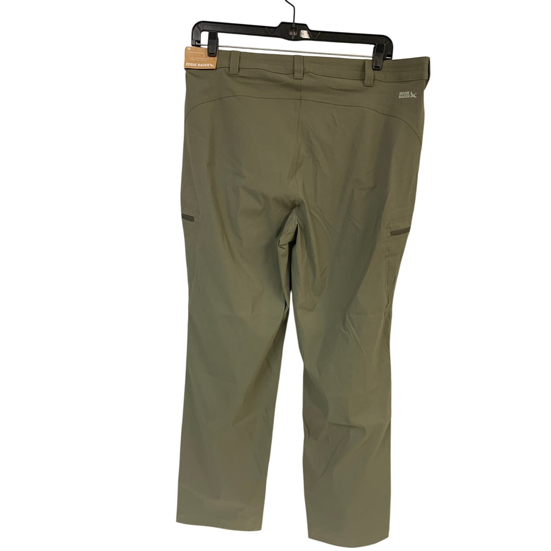 New Eddie Bauer Womens Slate Army Green UPF 50+ High Rise Outdoor Guide Pants