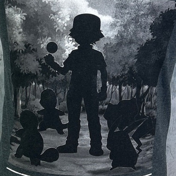 Pokemon Mens Small Black Gotta Catch Em All 100% Cotton Short Sleeve Tee Shirt