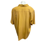 2 Anna and Frank Woman Plus Size 1X 100% Silk Short Sleeve Button Down Blouses