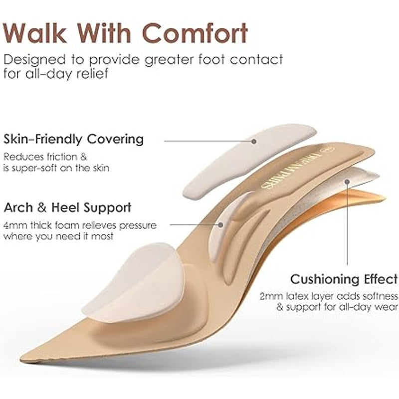 Dream Pairs Womens Size 9 Gold Glitter Pointy Toe 1.5" Chunk Heel Slide On Shoes