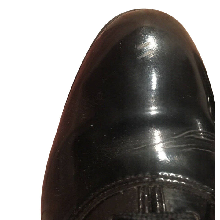 Barclay 13M Mens Black Oxford Lace Up Formal Wedding Costume Prom Dress Shoes