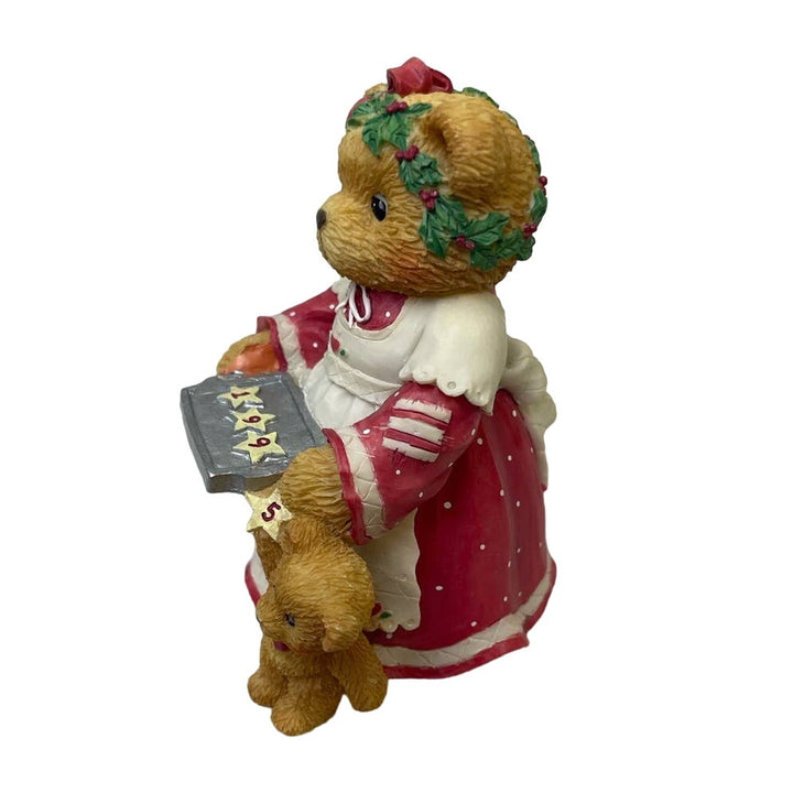 Vintage 1995 Cherished Teddies Amanda 141186 Christmas Cheer to Last The Year
