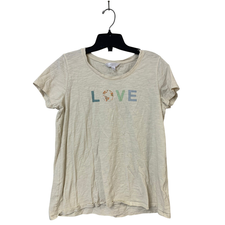 Lot of 2 Lauren Conrad Womens Large There Is Magic In Her Love Tee Shirts